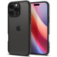 Pouzdro Spigen pro iPhone 16 Pro, Ultra Hybrid, černé + 9H tvrzené sklo