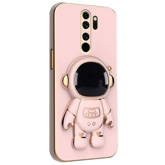 Pouzdro pro Xiaomi Redmi Note 8 Pro, Astronaut, růžové rose gold