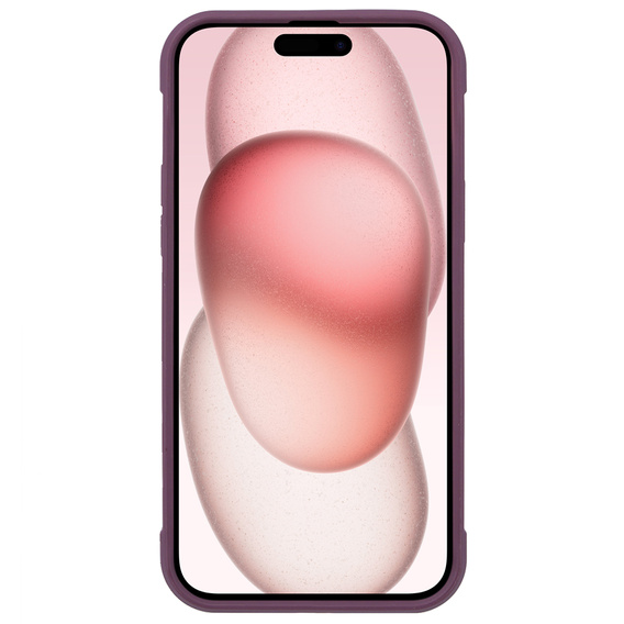 Pouzdro pro iPhone 15 Plus, ERBORD Armor Mag, kaštanové