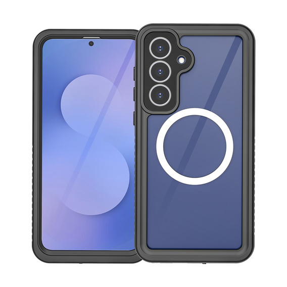 Vodotěsné pouzdro Redpepper IP68 s 360° ochranou a MagSafe pro Samsung Galaxy S25 FE