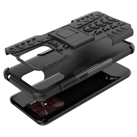 Pouzdro pro Xiaomi Redmi 10C, Tire Armor, černé