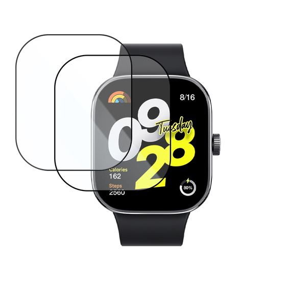 2x hybridní sklo ERBORD pro Xiaomi Redmi Watch 4