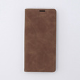 Pouzdro pro Oppo A78 4G, ERBORD Vintage peněženka s klopou, káva