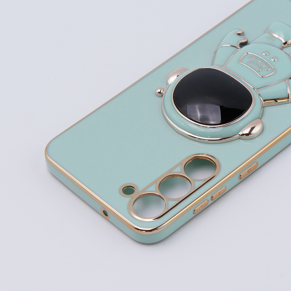 Pouzdro pro Samsung Galaxy S23 Plus, Astronaut, zelené