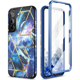 Pouzdro pro Samsung Galaxy S22, Suritch Full Body Cosmos, modré