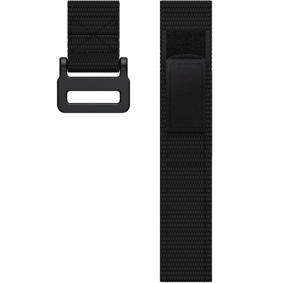 Pasek nylonowy do Garmin Fenix 7/Fenix 6 Pro/Forerunner 935/945/955 22mm, Black