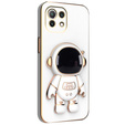 Pouzdro pro Xiaomi Mi 11 Lite / Mi 11 Lite 5G / 11 Lite 5G NE, Astronaut, bílé