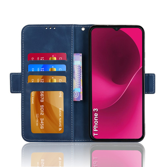 Klopové pouzdro pro T Phone 3 5G, Card Slot, námořnicky modré