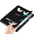 Pouzdro pro Samsung Galaxy Tab A9+, Smartcase, don't touch me