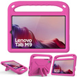 Dětské pouzdro pro Lenovo Tab M9, dětské pouzdro s rukojetí, růžové