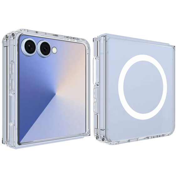 Průhledné pouzdro s MagSafe pro Samsung Galaxy Z Flip7 5G