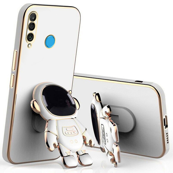 Pouzdro pro  Huawei P30 Lite, Astronaut, bílé