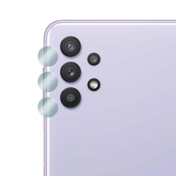 Tvrzené sklo na fotoaparát pro Samsung Galaxy A32 5G, průhledné