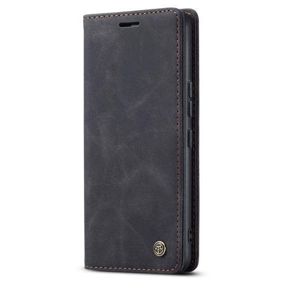 Pouzdro CASEME pro Samsung Galaxy M33 5G, Leather Wallet Case, černé