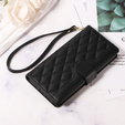 Flipové pouzdro pro Honor 400 Pro 5G, Crossbody Leather Wallet, černé