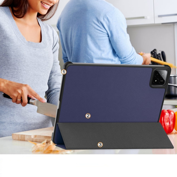 Pouzdro pro Xiaomi Pad 7 / 7 Pro, Smartcase, námořnicky modré