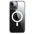 Pouzdro pro iPhone 13, ERBORD Hybrid MagSafe Case, modré