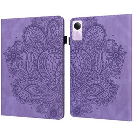 Pouzdro s klopou pro Xiaomi Redmi Pad SE 11", flower, fialové