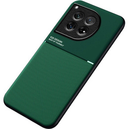 Pouzdro pro OnePlus 12 5G, s magnetickým úchytem, zelené
