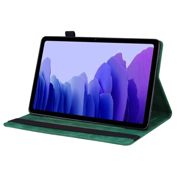 Pouzdro pro Lenovo Tab P12, Classic, s prostorem pro stylus, zelené
