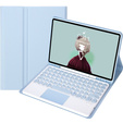 Pouzdro + klávesnice Samsung Galaxy Tab S6 Lite 2020 P610/P615 / S6 Lite 2022 10.4, Touchpad Pen Slot, modré