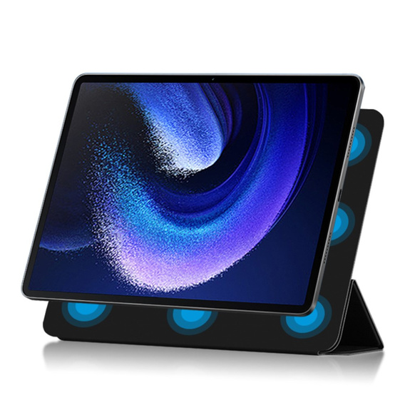 Pouzdro pro Xiaomi Pad 6, Magnetic Smartcase, černé