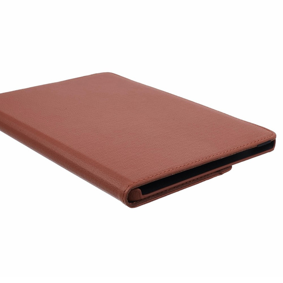Pouzdro pro Lenovo Tab M11 TB330FU 10.95", otočné o 360°, hnědé