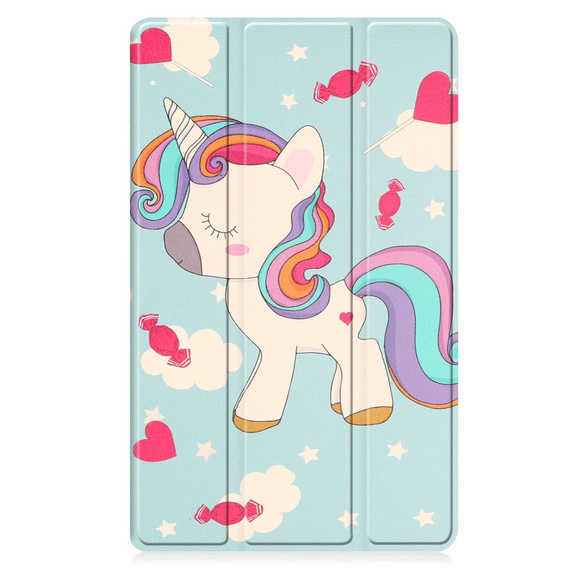 Pouzdro pro Lenovo Tab M8 Gen 4 TB-300FU, Smartcase, unicorn