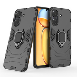 Pouzdro pro Xiaomi Redmi 13C / Poco C65, Kickstand Ring, černé