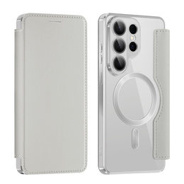 RFID Wallet MagSafe pouzdro s klopou a ochranou fotoaparátu pro Samsung Galaxy S26 Ultra