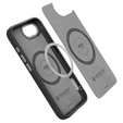 Pouzdro Spigen pro iPhone 16E, Enzo Aramid MagSafe, karbonově černé + 9H tvrzené sklo