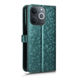 Flipové pouzdro pro Realme Note 70T 4G, Wallet Rhombus, zelené