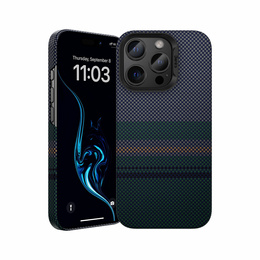 Pouzdro BENKS Kevlar Magnetic Armor Air Aurora 600D SA66 pro MagSafe pro iPhone 16 Pro Max