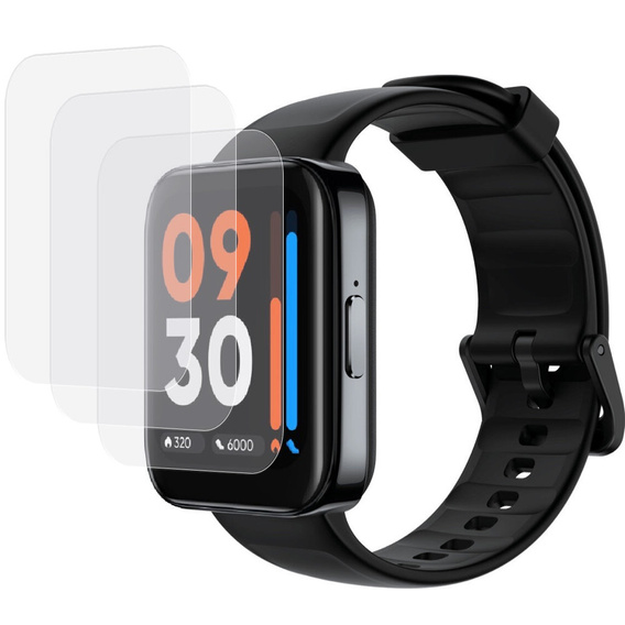 3x ERBORD Hydrogelová fólie pro Realme Watch 3