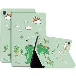 Pouzdro pro Lenovo Tab M10 Plus Gen 3, walking dinosaur