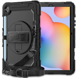 Obrněné pouzdro pro Samsung Galaxy Tab S6 Lite 2020 P610/P615 / S6 Lite 2022 10.4, ochranné 360 se slotem na stylus, modré