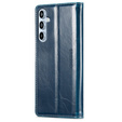 Klopové pouzdro pro Samsung Galaxy A54, ERBORD Waxy Wallet, modré