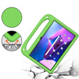 Dětské pouzdro pro Lenovo Tab M10 Plus 10.6 Gen 3 TB-125F TB-128F, dětské pouzdro s rukojetí, zelené