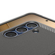Pouzdro Spigen pro Samsung Galaxy S25, Rugged Armor MagSafe, šedé + tvrzené sklo 9H