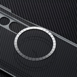 Pouzdro SULADA Carbon Fiber pro MagSafe pro Samsung Galaxy Z Fold6 5G, černé