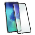 Pouzdro pro iPhone 11 Pro Max, Magnetic Dual Glass, černé