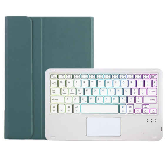 Pouzdro + klávesnice Xiaomi Pad 6 / 6 Pro, with touchpad, zelené