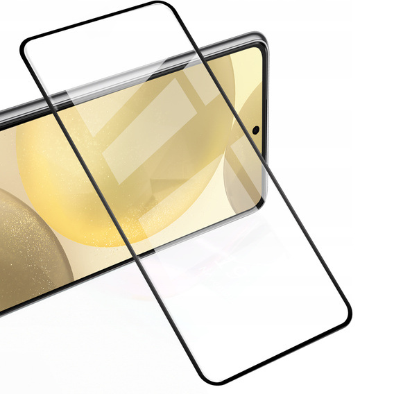 2x tvrzené sklo pro Samsung Galaxy S24+/S25+ Plus, ERBORD 3D pro celý displej