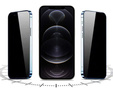 2x Tvrzené sklo pro iPhone 12 / 12 Pro, ERBORD 9H Easy App Anti-Peep
