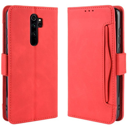 Klopové pouzdro pro Xiaomi Redmi Note 8 Pro, Card Slot, červené