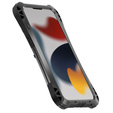 Pouzdro pro iPhone 13, R-JUST AMIRA, pancéřované, černé