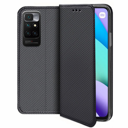Klopové pouzdro pro Xiaomi Redmi 10, Wallet Smart Magnet, modré