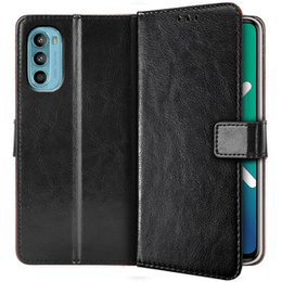 Klopové pouzdro pro Motorola Moto G52 / G82 5G, Crazy Horse Wallet, modré
