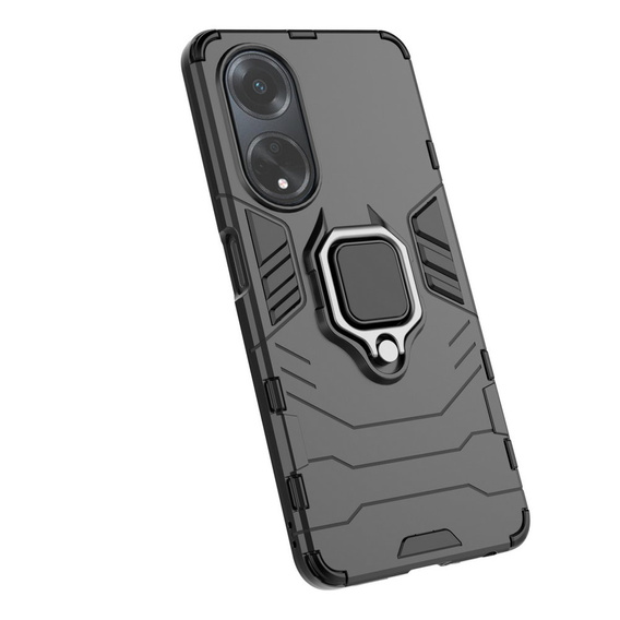 Pouzdro pro Oppo A98 5G, Kickstand Ring, černé