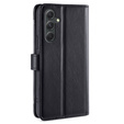 Klopové pouzdro pro Samsung Galaxy A54 5G, Wallet Zipper Pocket, černé